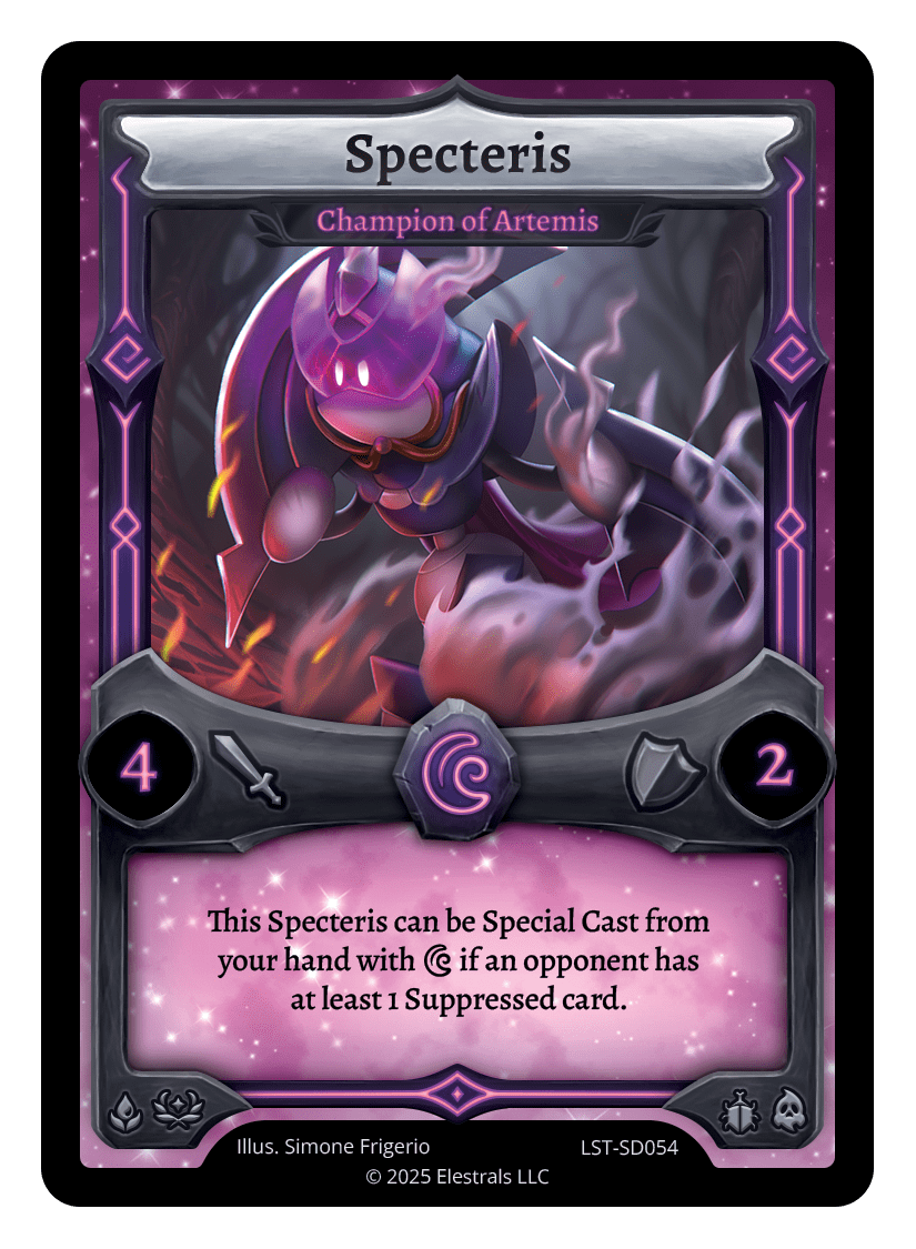 Specteris - Champion of Artemis - LST-SD054